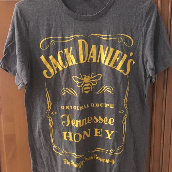Jack Daniel's Tennessee Honey Orig Whiskey Tee - Picture 2 of 8